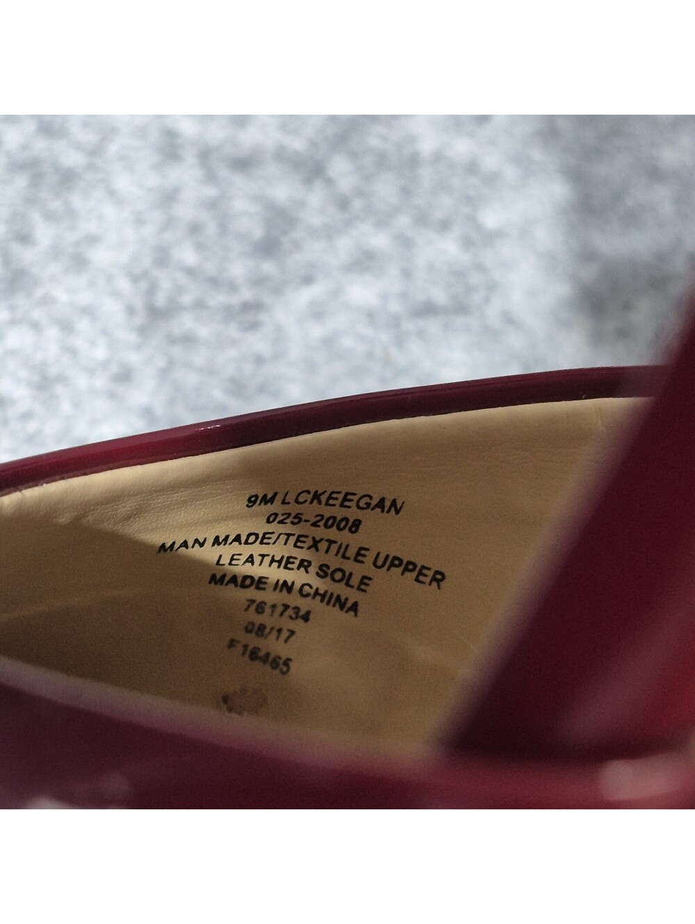 Liz Claiborne Keegan Stiletto Heels Size 9M Red  Pumps - Picture 13 of 15